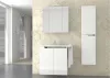 Piramida AKVA Tükrös fürdőszobai szekrény - LED világítással - 75 x 69 x 15 cm