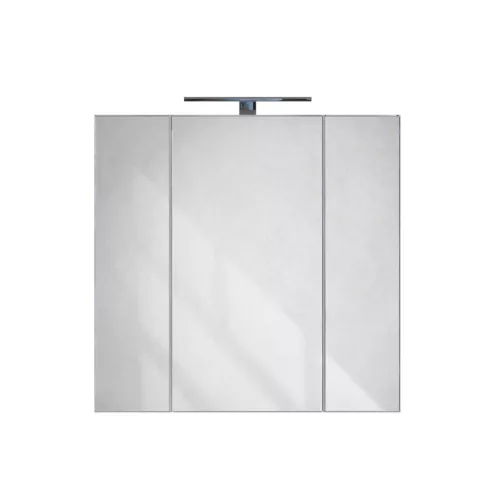 Piramida AKVA Tükrös fürdőszobai szekrény - LED világítással - 75 x 69 x 15 cm