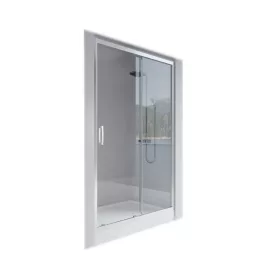   Vela Banyo KAYRA zuhany tolóajtó - 6 mm víztiszta vízlepergető üveggel - 140 x 190 cm