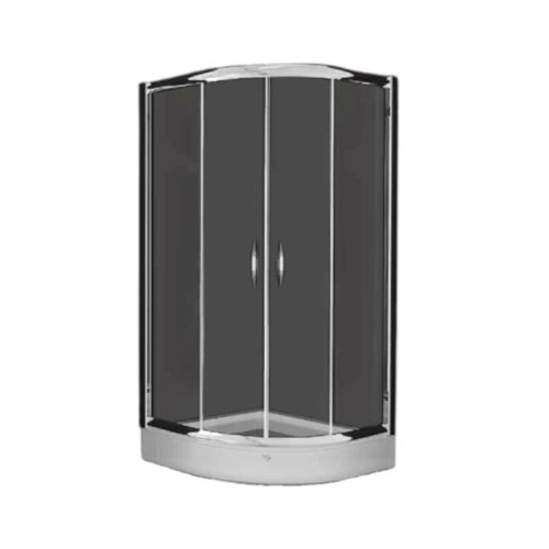 Vela Banyo TMP zuhanykabin - 80 ÍVES - 5 mm víztiszta vízlepergető üveggel - 80 x 80 x 190 cm