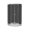 Vela Banyo TMP zuhanykabin - 90 ÍVES - 5 mm víztiszta vízlepergető üveggel - 90 x 90 x 190 cm
