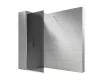 Vela Banyo WALK IN zuhanyfal - 8 mm vízlepergetői FÜSTÜVEG - 130 x 200 cm