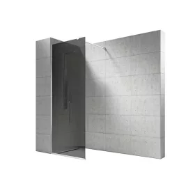   Vela Banyo WALK IN zuhanyfal - 8 mm vízlepergető FÜSTÜVEG - 80 x 200 cm