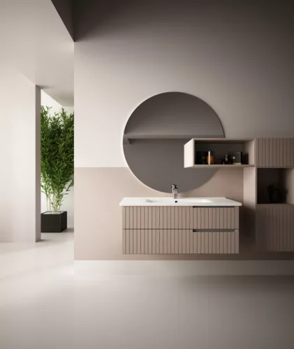 Sanovit ATRIA - porcelán mosdókagyló - 75,3 x 45,5 cm