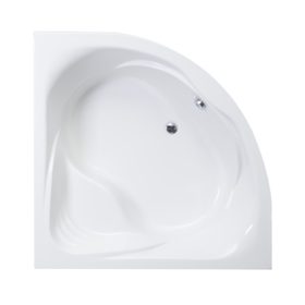   Favorit LEA szaniter akril sarokkád - előlappal - állvánnyal - 140 x 140 cm