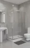 Viva AQUA TISA - ASZIMMETRIKUS zuhanykabin - 6 mm víztiszta vízlepergető üveg - 90 x 100 x 200 cm