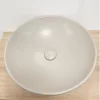 Klikk - klakk leeresztő - MATT BÉZS - porcelán- túlfolyó NÉLKÜLI mosdókagylóhoz- 5/4"- Ø 73 mm