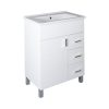 Viva STYLE Karina 65 lábon álló fürdőszobabútor 3 fiókos Sanovit ATRIA 9065 mosdóval 65 x 45,5 cm