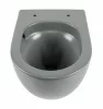 Eros ES BELLA SLIM fali WC - MATT SZÜRKE - WC ülőkével - VORTEX örvényöblítéssel - 49 cm