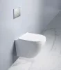 Eros ES BELLA SLIM fali WC - perem nélküli - WC ülőkével - VORTEX örvényöblítéssel - 49 cm