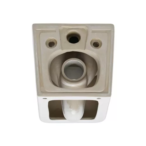 Eros ES QUADRO fali wc - ülőkével komplett - perem nélküli öblítés - 49,5 cm