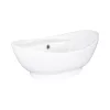 Eros GONDOLA - PULTRA ültethető - Top Counter - porcelán mosdó - 59 x 39 x 21 cm