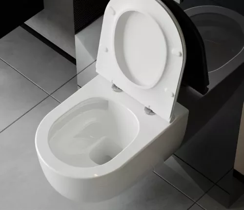 CeraStyle BELLA fali WC - perem nélküli - rimless - VORTEX örvényöblítéssel - 53 cm