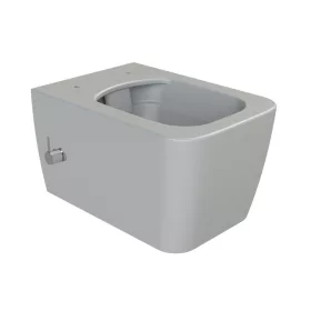   CeraStyle HERA fali WC - MATT SZÜRKE - BEÉPÍTETT bidé funkcióval - perem nélküli