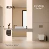 CeraStyle HERA fali WC - MATT FEHÉR - rimless - perem nélküli - rejtett rögzítésű - 52 cm