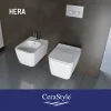 CeraStyle HERA fali WC - MATT FEHÉR - rimless - perem nélküli - rejtett rögzítésű - 52 cm