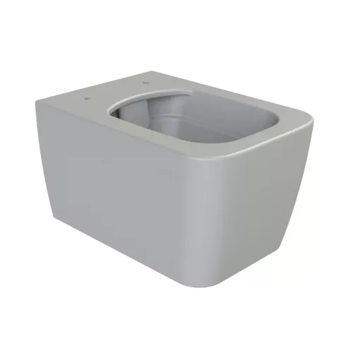 CeraStyle HERA fali WC - MATT SZÜRKE - rimless - perem nélküli - rejtett rögzítésű - 52 cm