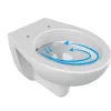 CeraStyle LILA fali WC - perem nélküli - VORTEX örvényöblítéssel