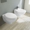 CeraStyle LILA fali WC - VORTEX örvény öblítéses - mély öblítés