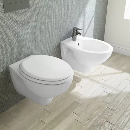CeraStyle LILA fali WC - perem nélküli - VORTEX örvényöblítéssel