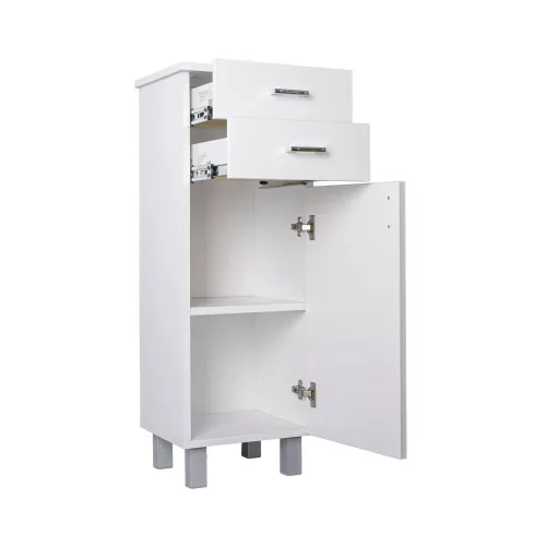 Viva STYLE fürdőszobai ÁLLÓSZEKRÉNY 100 POLCOS -2 fiók - BALOS - 35 x 33 x 100 cm