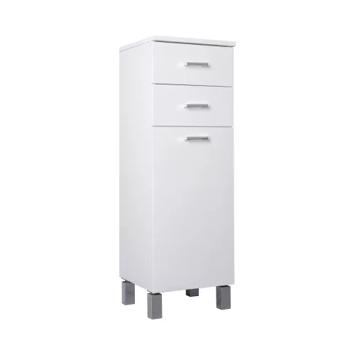 Viva STYLE fürdőszobai ÁLLÓSZEKRÉNY 100 szennyestartós - 2 fiók - 35 x 33 x 100 cm