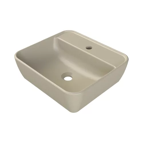 CeraStyle ONE - PULTRA ültethető - Top Counter mosdó -  - MATT BÉZS - 46 x 42 cm