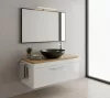 CeraStyle ZERO - PULTRA ültethető - Top Counter - porcelán mosdó - O - MATT FEKETE - Ø 46 cm