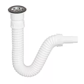   TEXO mosogató szifon flexibilis csővel - Ø 1" x 0,5 m x Ø 40/32 mm