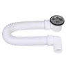 TEXO zuhanytálcaszifon - flexibilis bekötőcsővel - Ø 5/4" x 0,5 m x Ø 40 mm