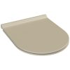 CeraStyle CITY SLIM WC ülőke - MATT BÉZS - duroplast - lecsapódásgátlós - könnyen levehető