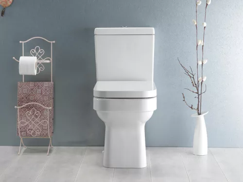 CeraStyle NOURA monoblokk WC - BEÉPÍTETT bidé funkcióval - NEM FALIG érő talppal